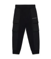 Dsquared2 Logo-print Cargo Track Pants In Black