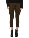 Dsquared2 Cargo Cotton Trousers In Gray