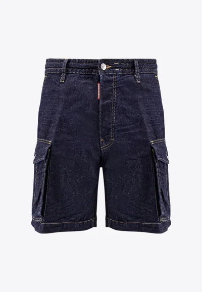 Dsquared2 Cargo Denim Shorts