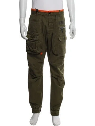 Pre-owned Dsquared2 Cargo Pants In Green