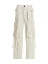 Dsquared2 Cargo Pants In Off White