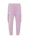 Dsquared2 Logo-print Cargo Trousers In Pink
