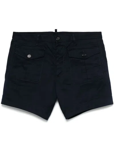 Dsquared2 Cargo-pocket Shorts In Blue