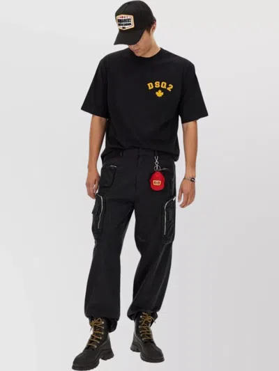 Dsquared2 Cargo Pocket Straight Leg Trousers