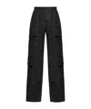 Dsquared2 Multi-pocket Cargo Trousers In Black