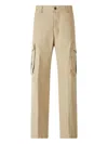 Dsquared2 Wide Cargo Trousers In Neutral