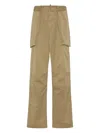 Dsquared2 Cargo Trousers In Neutral