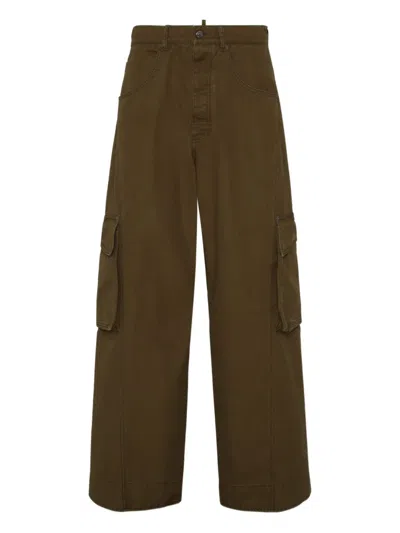 Dsquared2 Cargo Pants In Brown