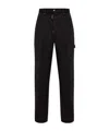 Dsquared2 Cargo Trousers In Black