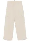 Dsquared2 Cargo Trousers In Neutrals