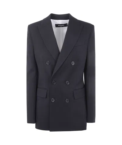 DSQUARED2 DSQUARED2 CAROLYN DB PEAK JACKET