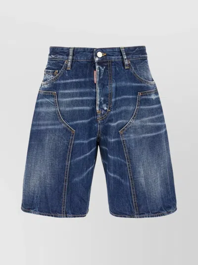 DSQUARED2 CARPENTER DENIM BERMUDA SHORTS