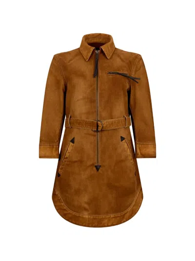 Dsquared2 Carpenter2 Dress In Brown