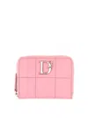 Dsquared2 Dsquared Women Wallet With Logo In Nude & Neutrals