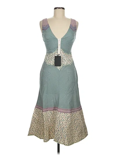 Pre-owned Dsquared2 Casual Dress In Teal
