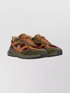 Dsquared2 Casual Low Top Sneakers With Mesh Panels In Multi
