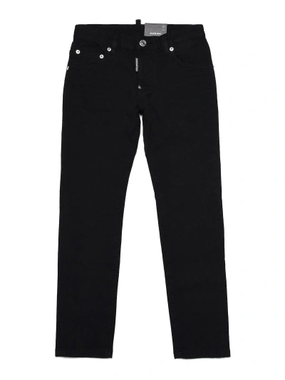 Dsquared2 Kids' Casual Pants In Black