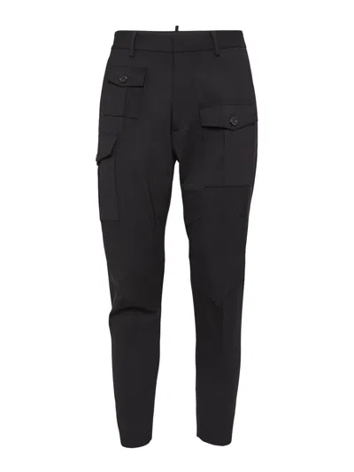DSQUARED2 PANTALÓN CASUAL - NEGRO