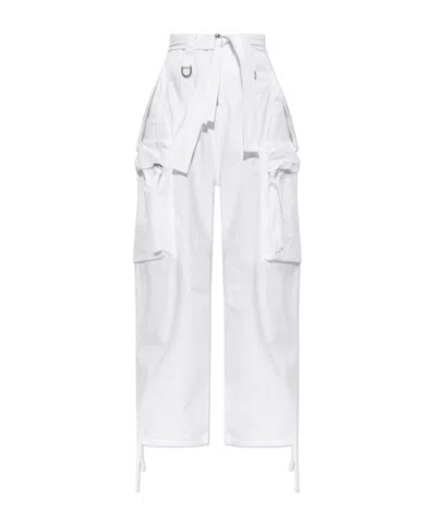 Dsquared2 Casual Pants With Belt Loops In White