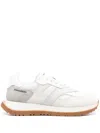Dsquared2 Casual Sneakers In White Calf Leather In White