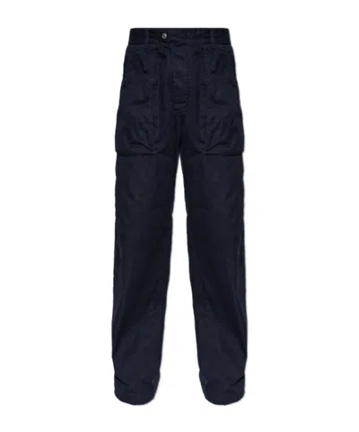 Dsquared2 Casual Trousers With Belt Loops In Blue
