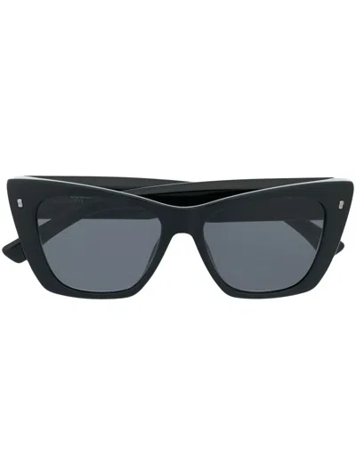 Dsquared2 Cat-eye Frame Sunglasses In Black