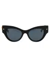 Dsquared2 Cat-eye Sunglasses In 807/ir Black