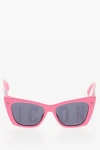 Dsquared2 Cat-eye Sunglasses With Icon Lettering On The Lenses In Pink