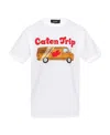 Dsquared2 T-shirt With Caten Trip Print In White