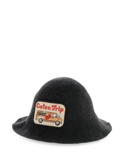 Dsquared2 Caten Trip Hat In Purple
