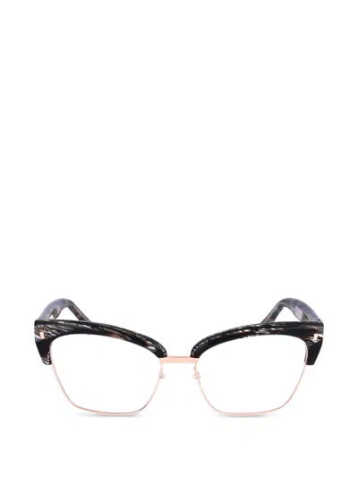 Dsquared2 Cat-eye Frame Glasses In Black