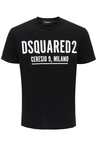 Dsquared2 Ceresio 9 Cool Fit T-shirt In Nero