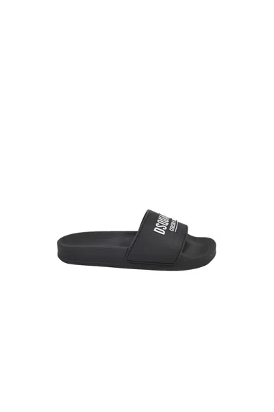 Dsquared2 Ceresio Black Rubber Sliders