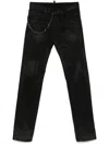 Dsquared2 Chain-detailed Jeans In Black