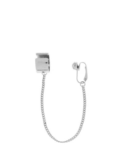 Dsquared2 Chain Earring In Metallic