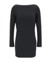 Dsquared2 Chain-embellished Minidress In Black