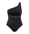 Dsquared2 Chain One-piece Swimsuit In Black