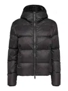 Dsquared2 Hooded Puffer Jacket In Negro