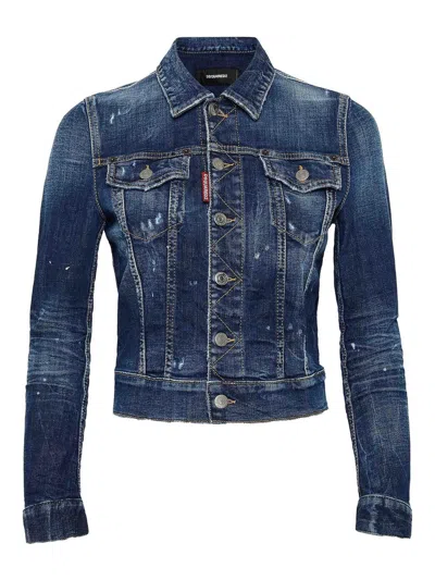 Dsquared2 Chaqueta Casual - Azul Oscuro In Dark Blue