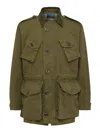 Dsquared2 Olive Hunter Field Jacket In Green
