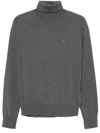 Dsquared2 Logo-embroidered Sweater In Grey