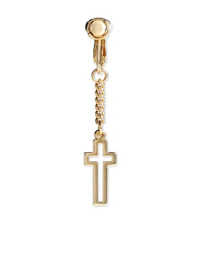 Dsquared2 Charm-detail Earring In Gold