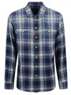 Dsquared2 Checked Pattern Shirt With Pockets And Collar
