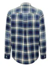 Dsquared2 Checked Pattern Shirt With Pockets And Collar In Red