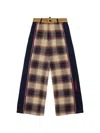 Dsquared2 패널 체크 팬츠 In Multi
