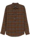 Dsquared2 Check-pattern Shirt In 褐色