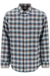 DSQUARED2 CHECK SHIRT WITH LAYERED SLEEVES