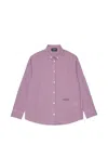 Dsquared2 Checked Buttoned Shirt In Purple