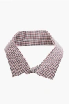 Dsquared2 Checked Cotton Collar
