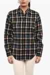 Dsquared2 Checked Cotton Overshirt Grösse 38